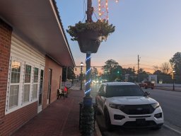 Christmas Light Poles